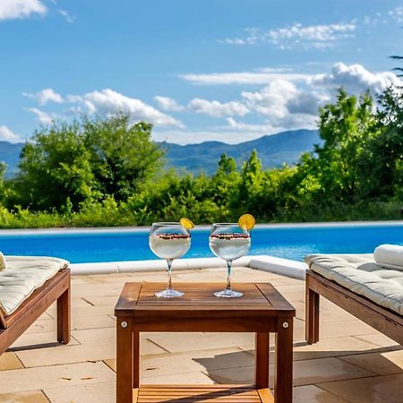 הוילה Casa Di Oliva-House With Heated Pool & Jacuzzi In Trilj, Croatia מראה חיצוני תמונה