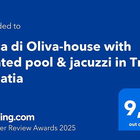 הוילה Casa Di Oliva-House With Heated Pool & Jacuzzi In Trilj, Croatia מראה חיצוני תמונה